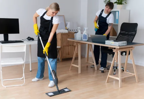 Nettoyage de bureau professionnel à la Meauffe